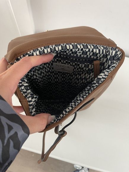 Nica Brown Crossbody Bag - Picture 12 of 13